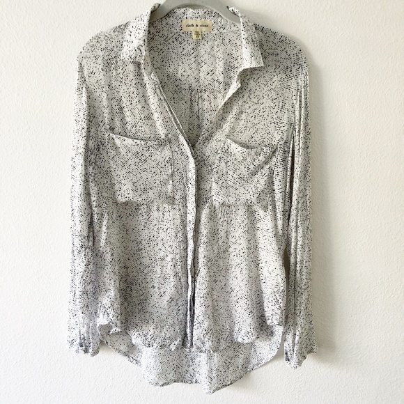 cloth & stone Tops - Cloth & Stone Button Down Shirt